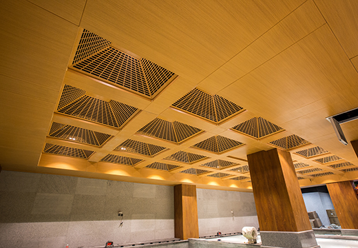 運城橄欖城鋁屏風